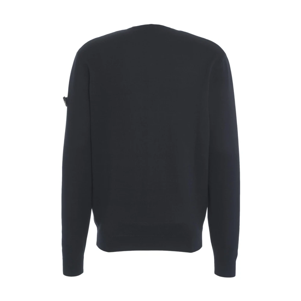 Peuterey Blauwe Gebreide Trui Ss25 Blue Heren
