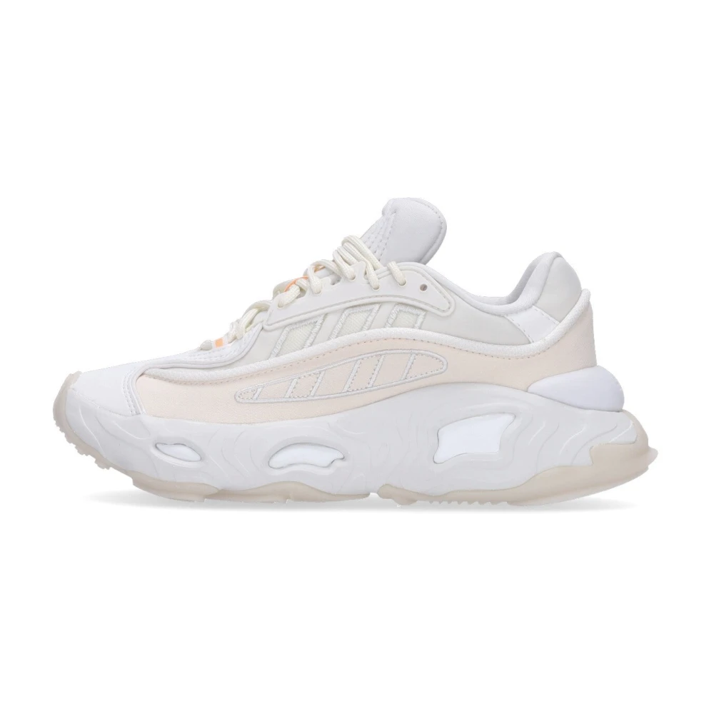 Adidas Women's White Low Lace-Up Sneakers