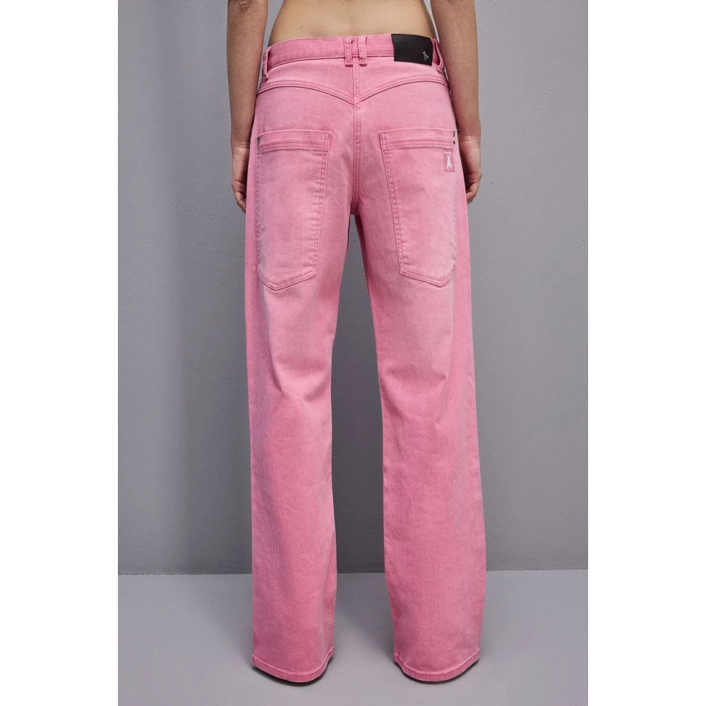 PATRIZIA PEPE Trousers Pink Dames