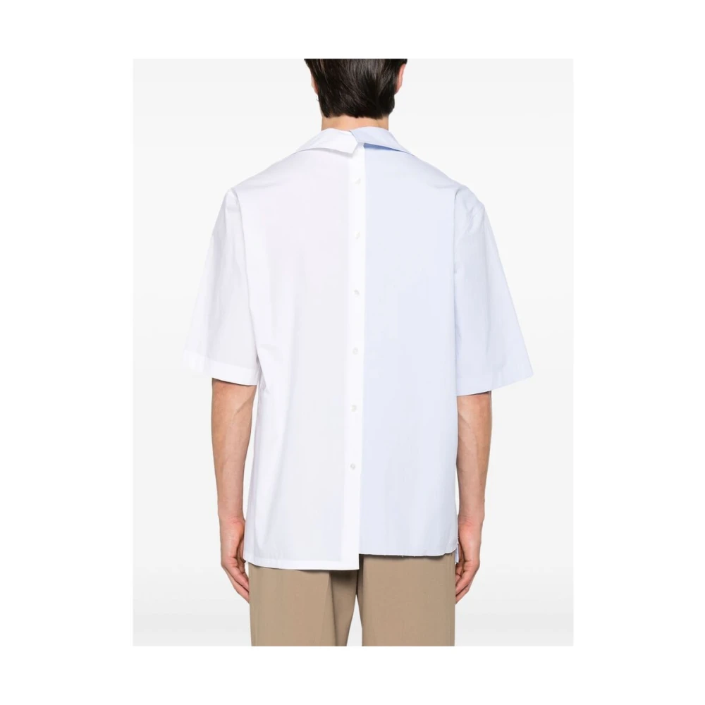 Lanvin Witte Overhemd met Zak White Heren