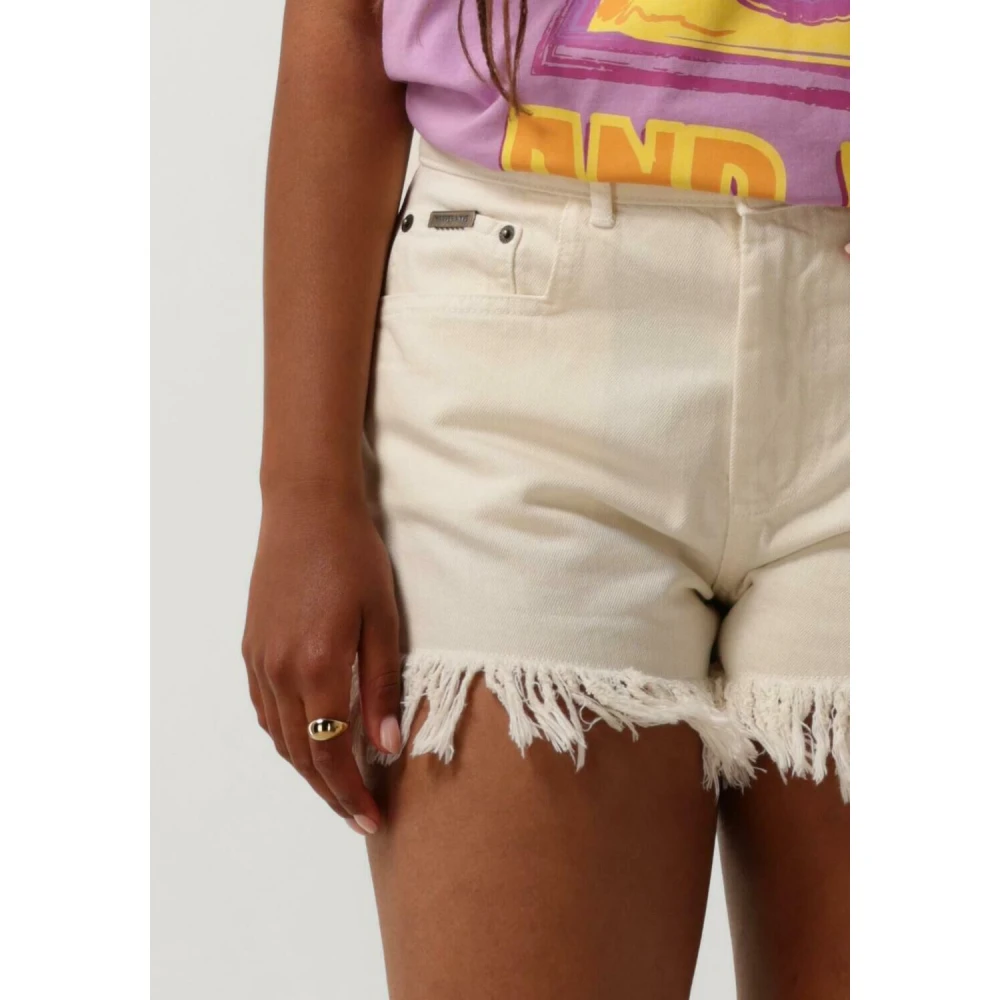 Harper & Yve Ecru Jeans Shorts Mara-sh Beige Dames