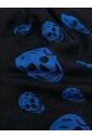 black-skull-fringed-scarf