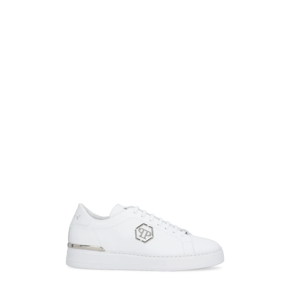 Philipp Plein Hexagon Low-Top Sneakers Heren Schoenen Wit