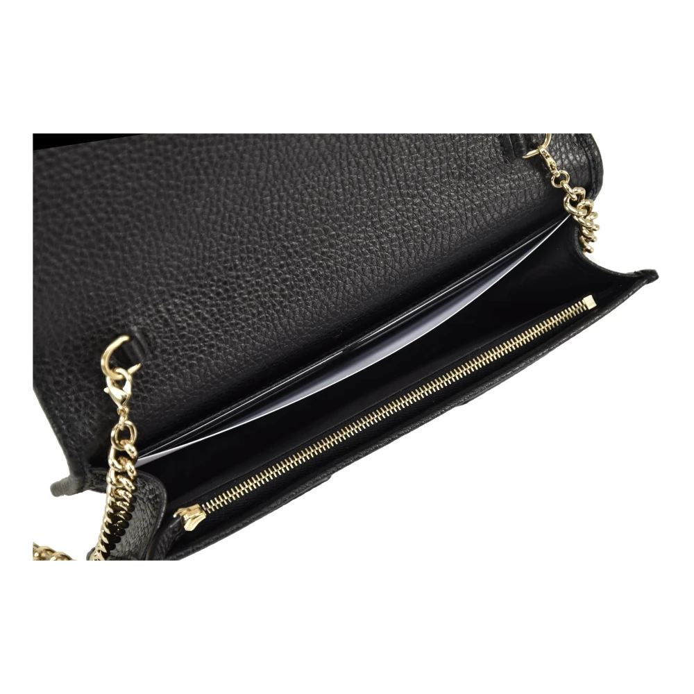 Gucci Soho Chain Wallet Black Dames