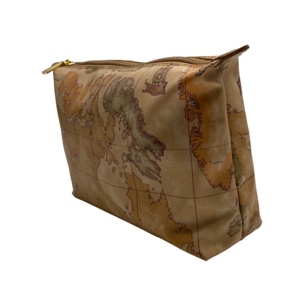 Alviero Martini 1a Classe Geo Classic Pochette Tas Beige Unisex