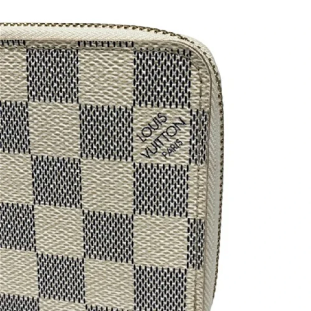 Louis Vuitton Vintage Pre-owned Canvas wallets White Dames