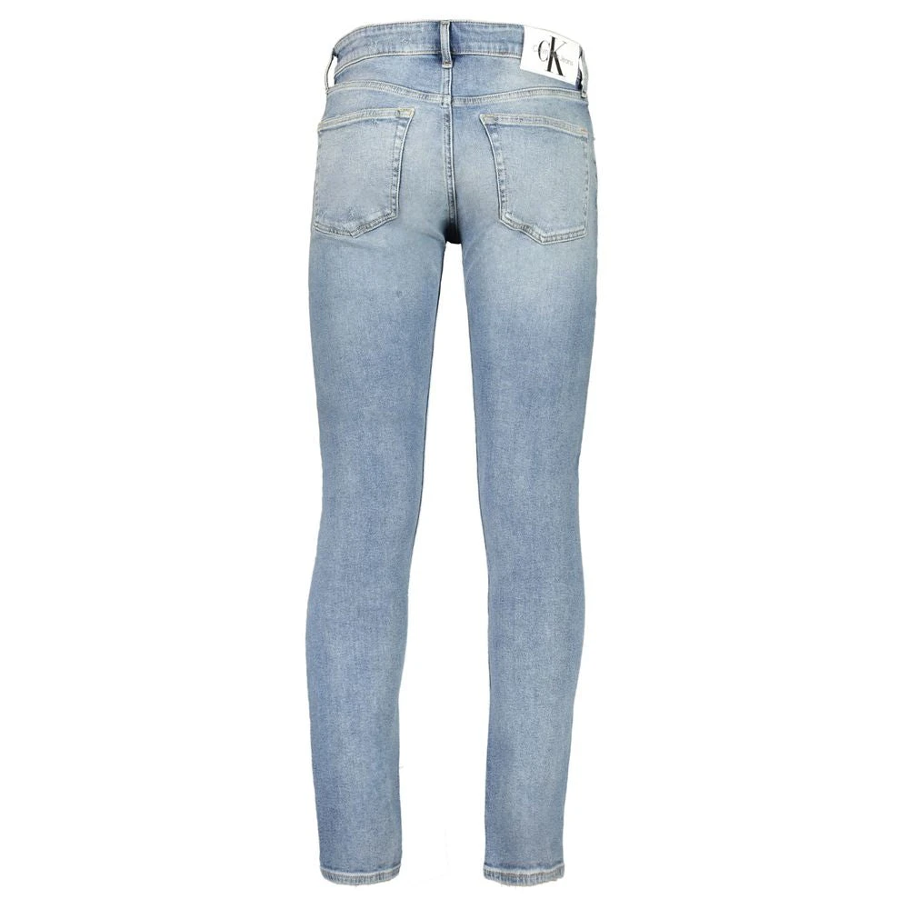 Calvin Klein Uomo Blu Uomini, Jeans, Cotton Men's Slim Jeans, (29) - Immagine 2