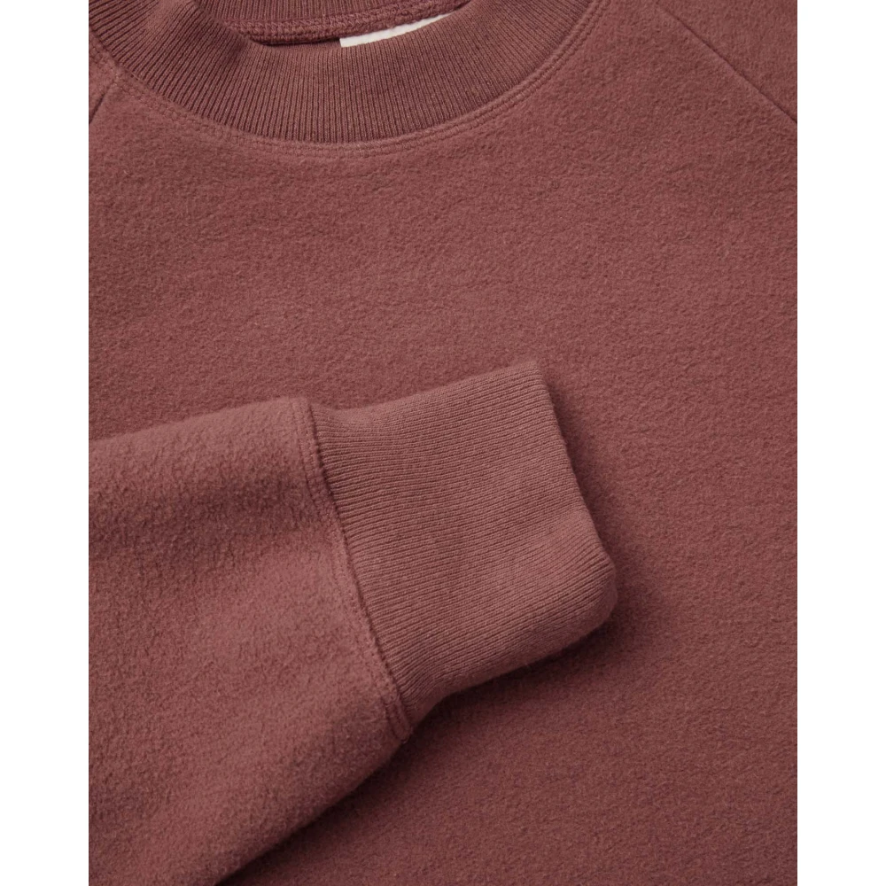 La Paz Marsala Raglan Sweatshirt Fleece Comfort Brown Heren