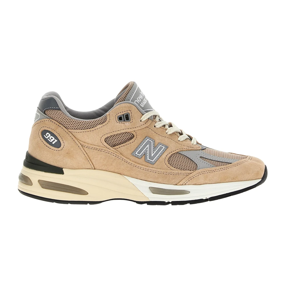 New Balance Unisex Beige Made In Uk 991V2 Sneakers
