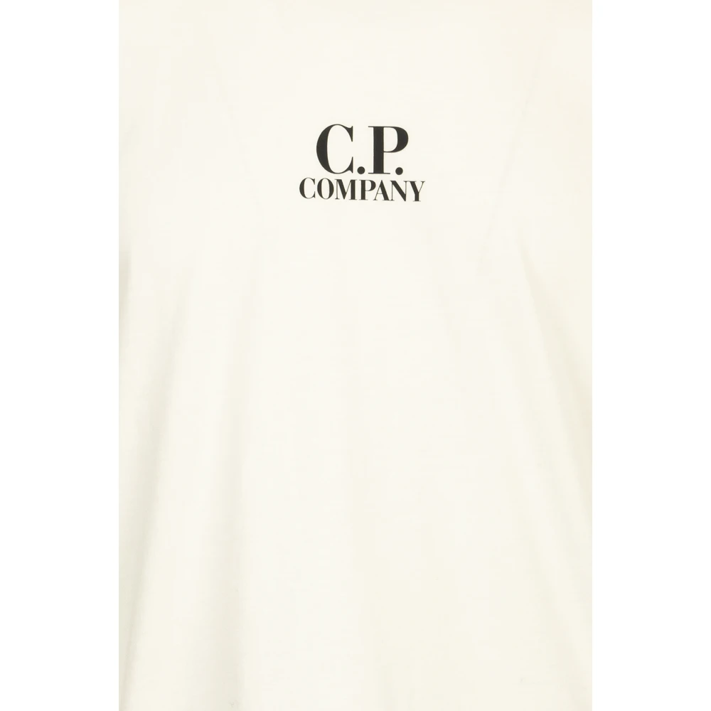 C.P. Company Britse Zeeman Jersey T-shirt White Heren
