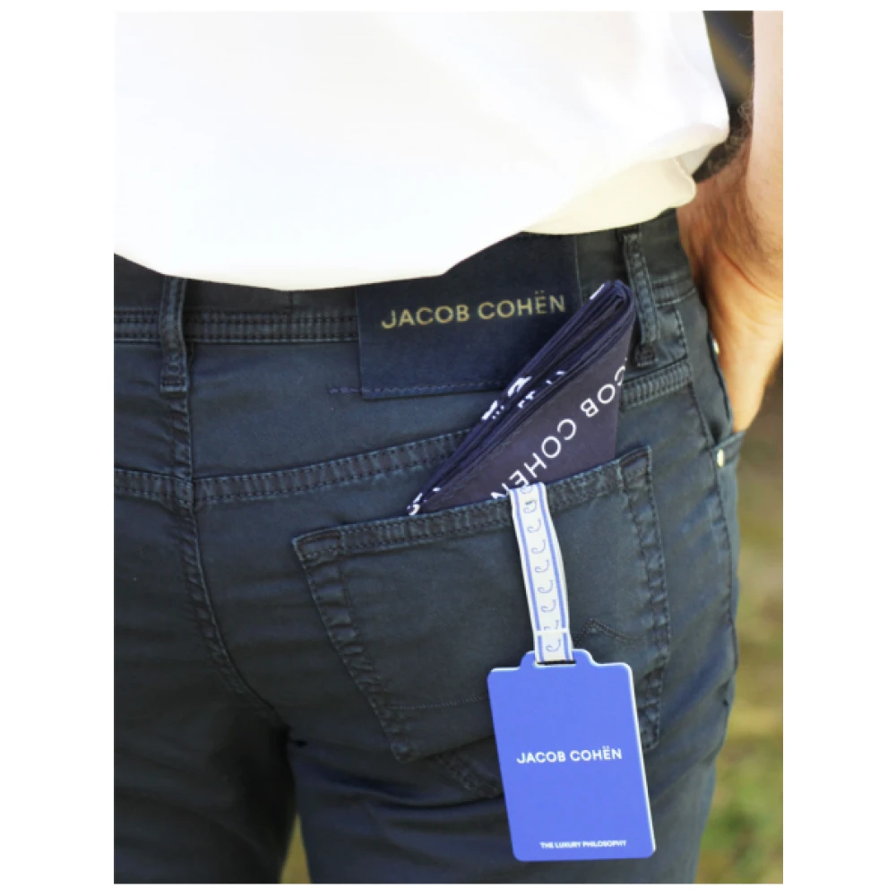 Jacob Cohën Denim Jeans met katoen en lyocell mix Blue Heren