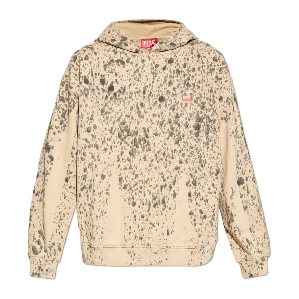 Diesel Sweatshirt S-Boxt-Hood-K1 Beige Heren