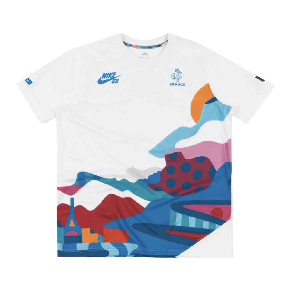 Nike Limited Edition Parra Frankrijk Crew Jersey Multicolor Heren