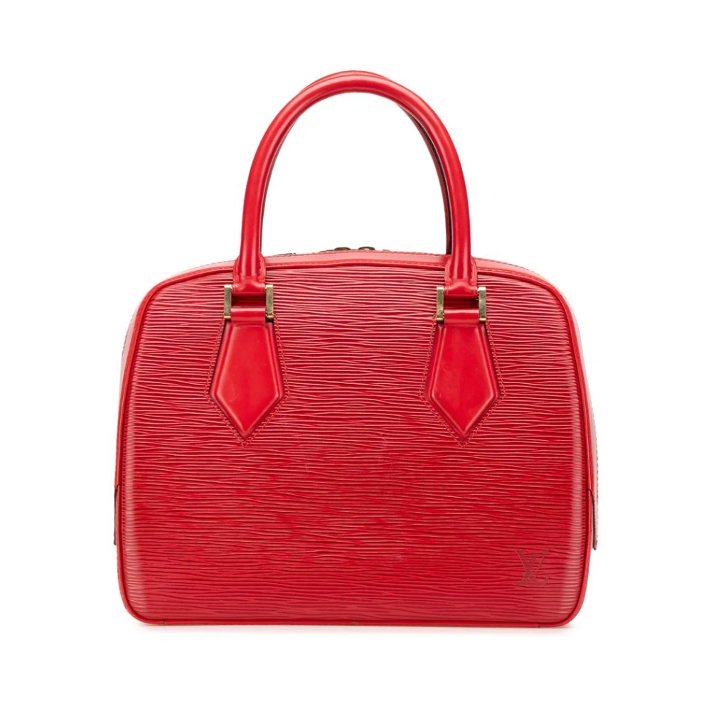 Louis Vuitton Vintage Women's Red Pre-Owned Speedy 25 Handbag Satchel