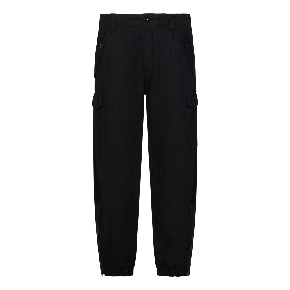 C.P. Company Tapered Trousers Black Heren