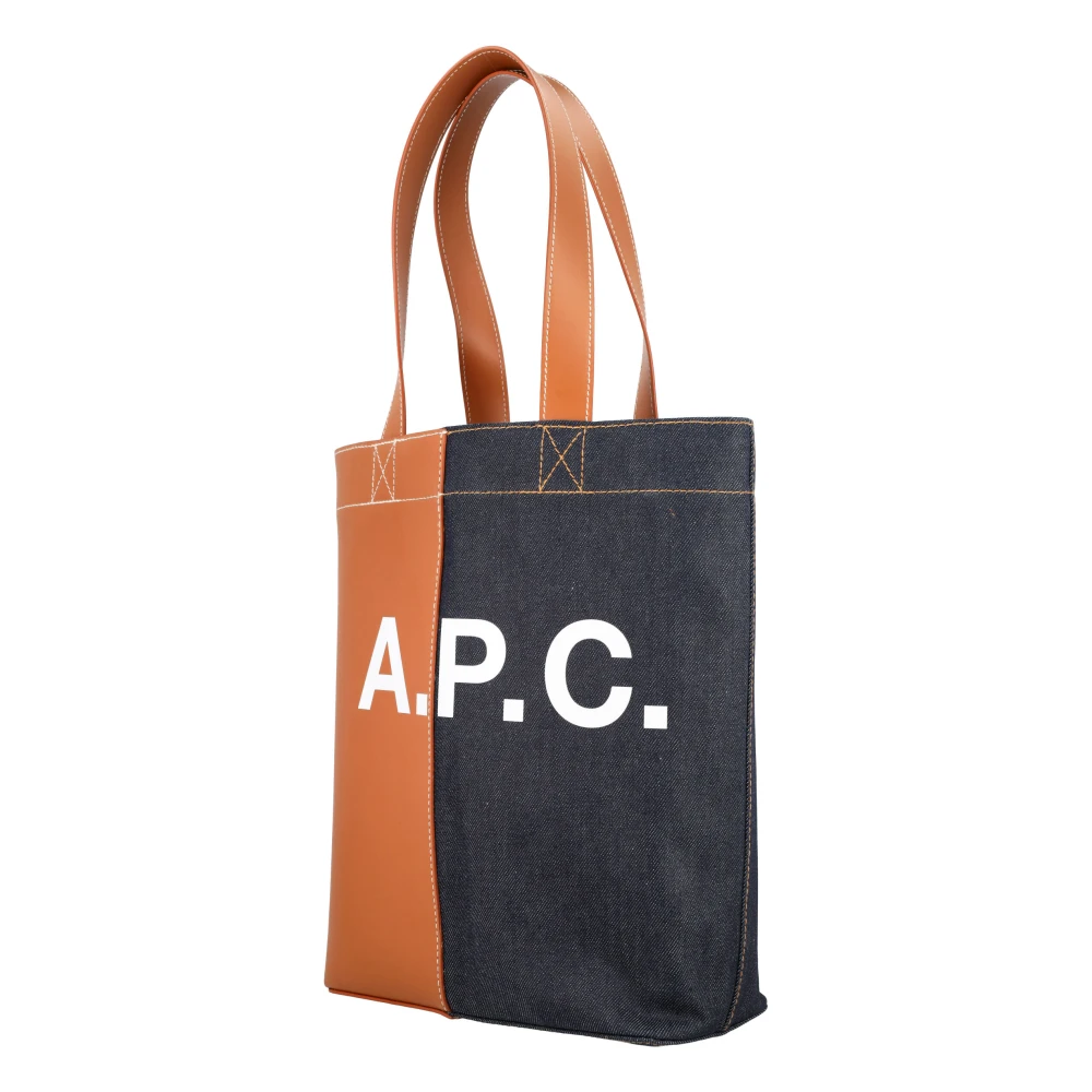 A.p.c. Karamel Handtas Axel Tote Tas Multicolor Dames