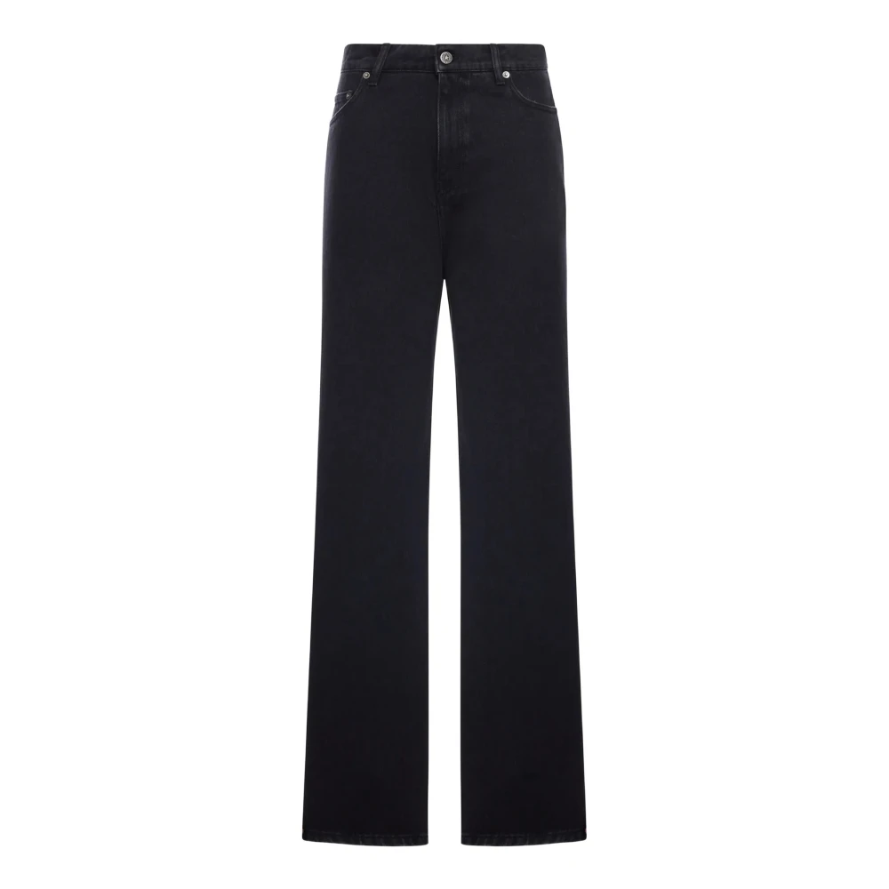 Golden Goose Black Straight Fit Jeans, Female, W28, Melody Boyfriend Pant