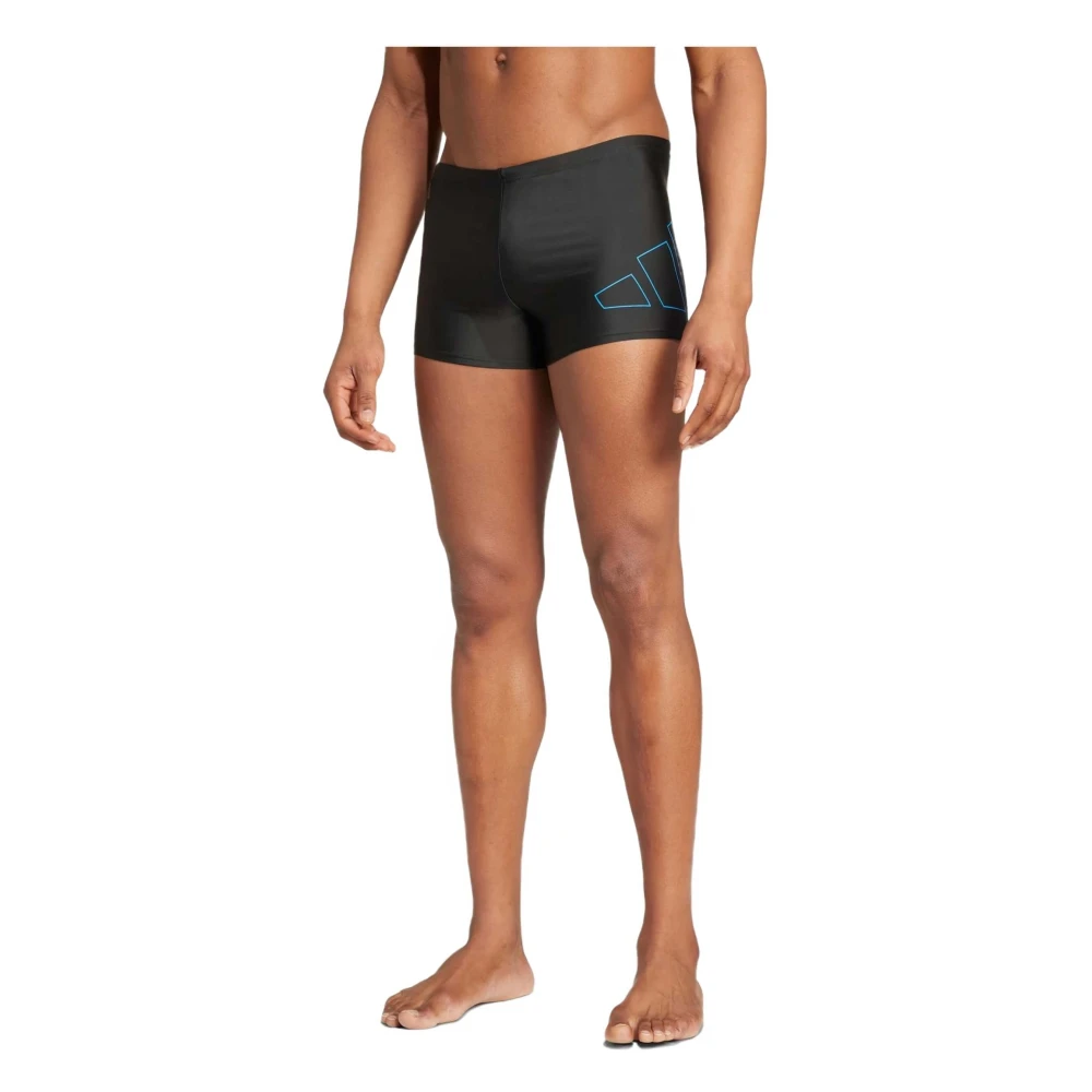 Adidas BIG Bars Boxer Zwembroek Black Heren