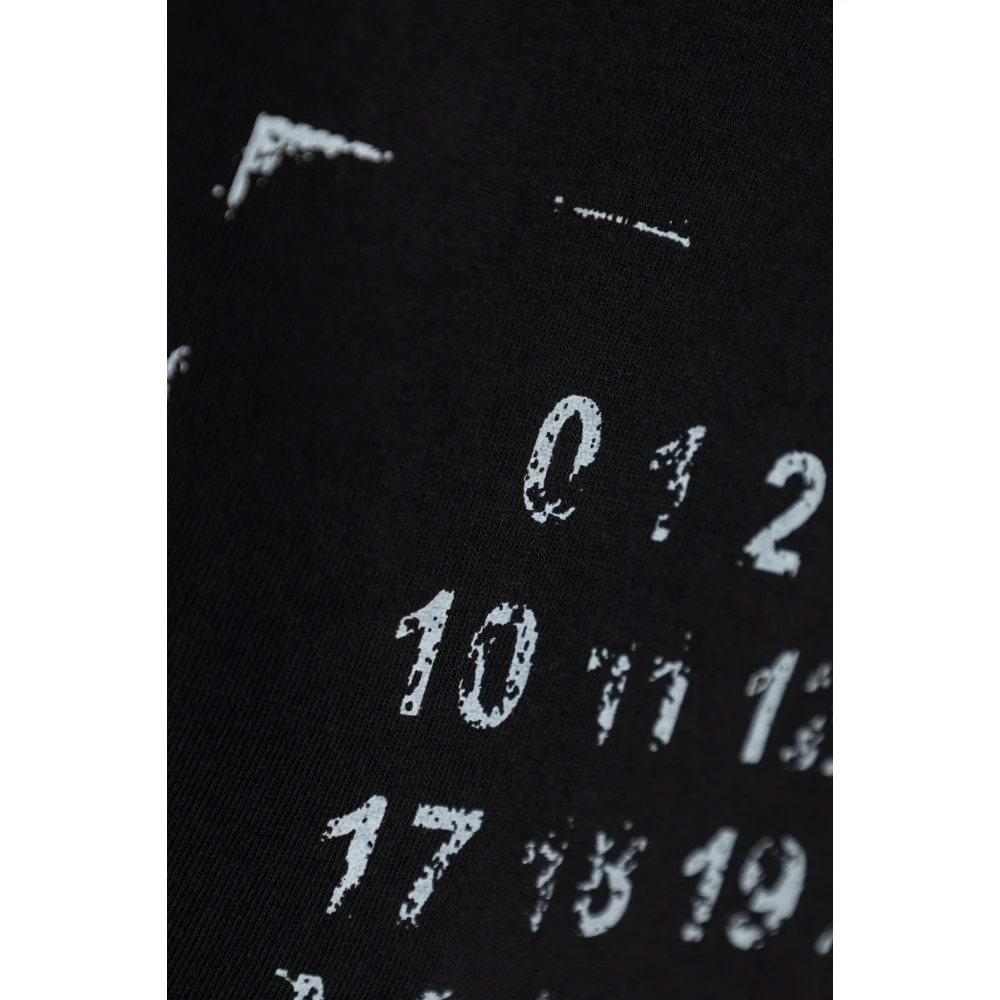 Maison Margiela T-shirt met print Gray Dames