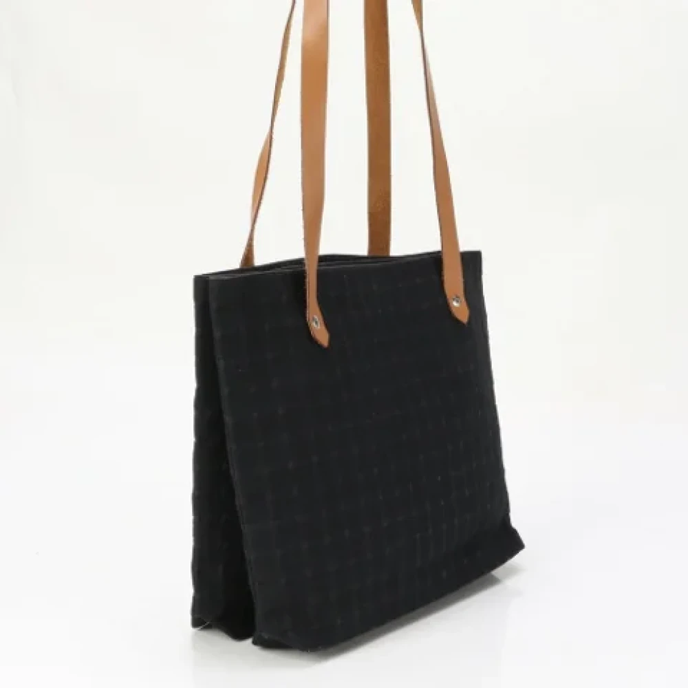 Hermès Vintage Pre-owned Canvas totes Black Dames