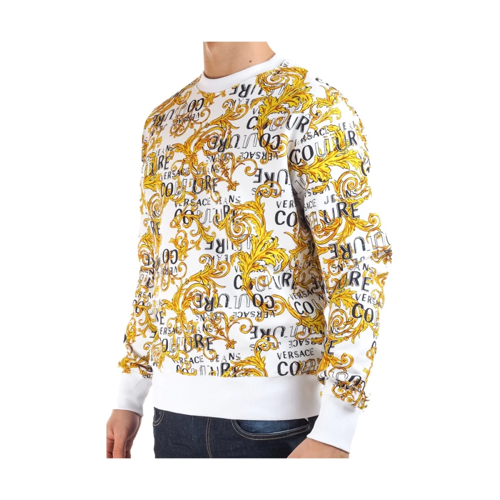 Versace Jeans Couture Stijlvolle Sweatshirt 74Gai3R0Fs063 Multicolor Heren