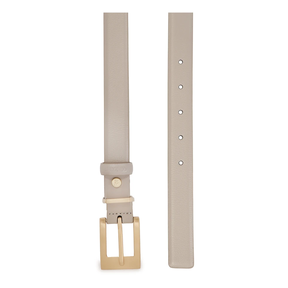 Kazar Grijze leren band Gray Dames