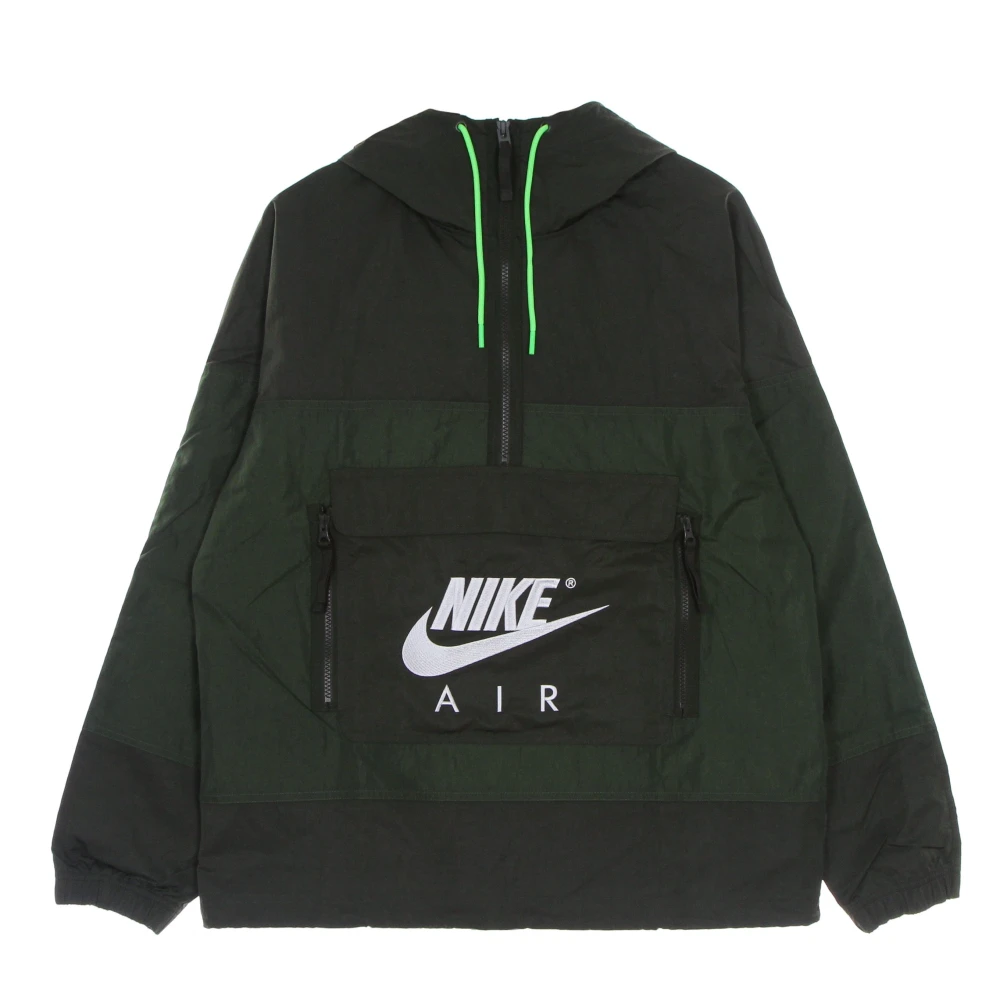 Nike Anorak Hooded Track Jacket Green Heren