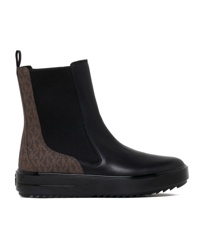 brown-and-black-chelsea-emmet-bootie
