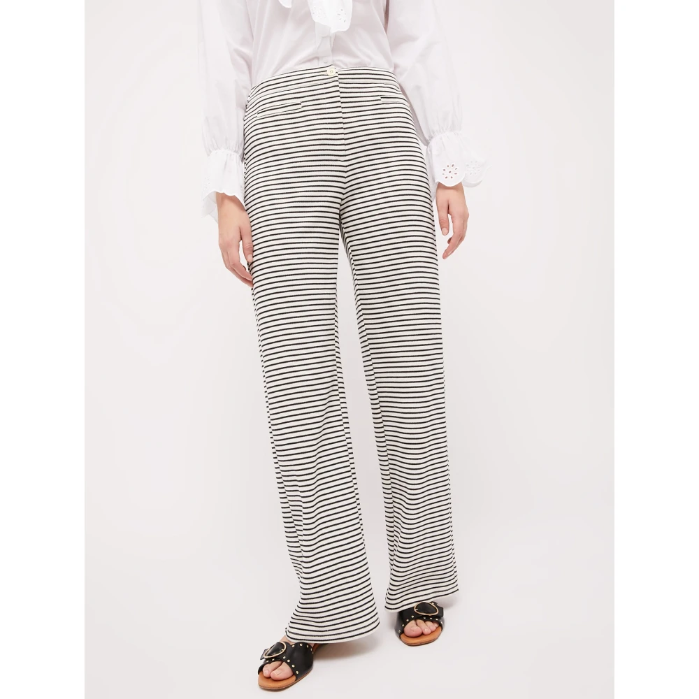 Pennyblack Jersey Pique Broek Pausa White Dames