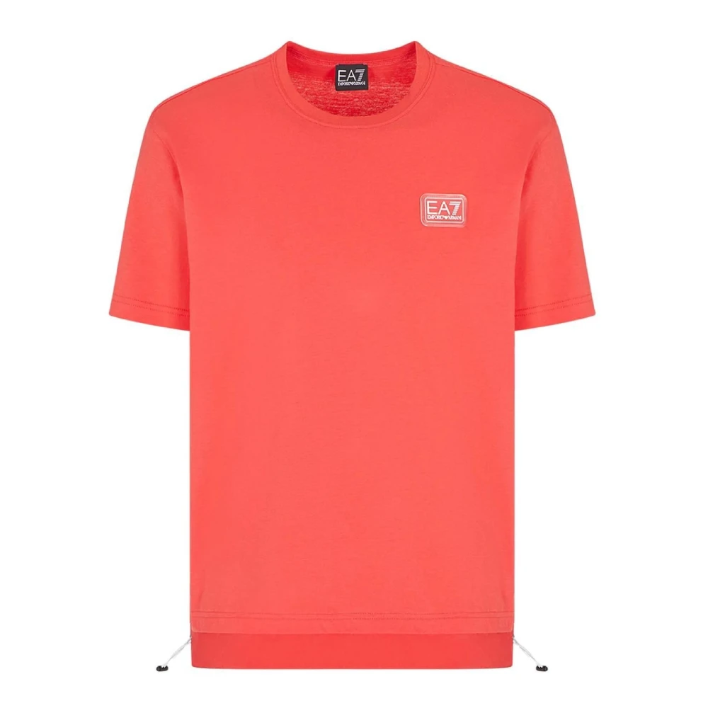 Emporio Armani Ea7 Röd Kortärmad T-Shirt 3Rpt18pj02z1480