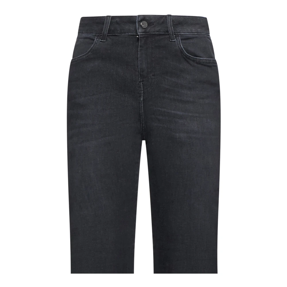 Kaos Zwarte Denim Jeans Black Dames