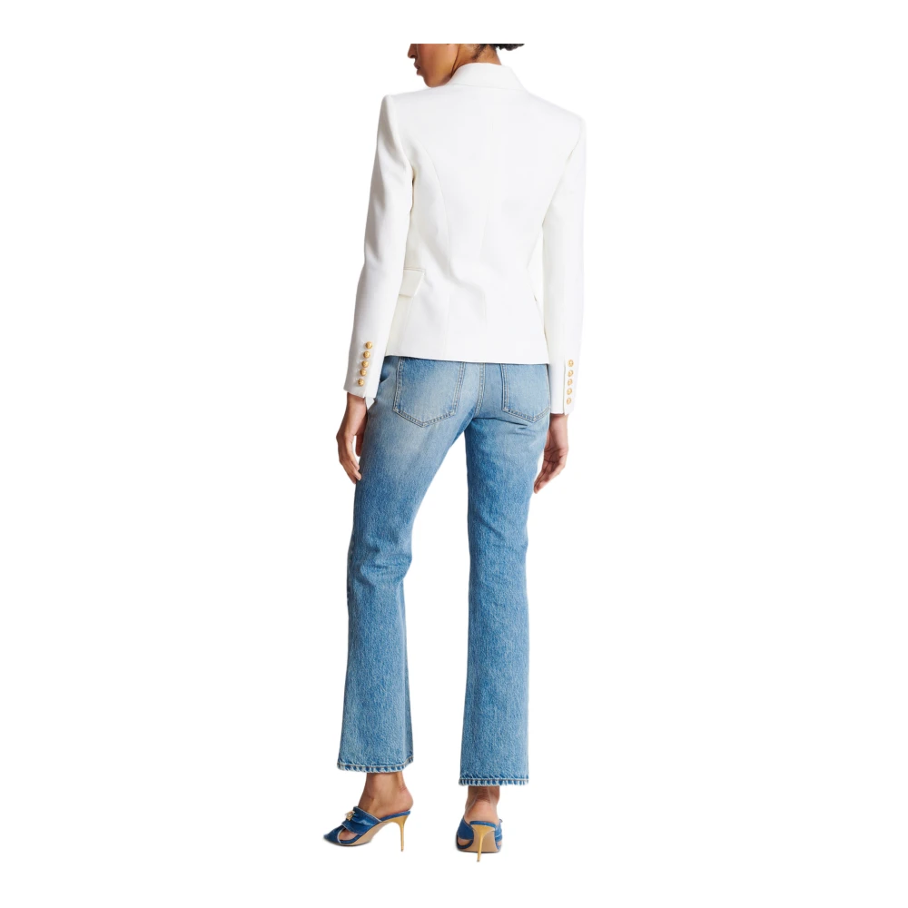Balmain Blazers White Dames