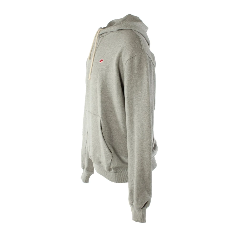 New Balance Grijze Herenhoodie Upgrade Casual Stijl Gray Heren
