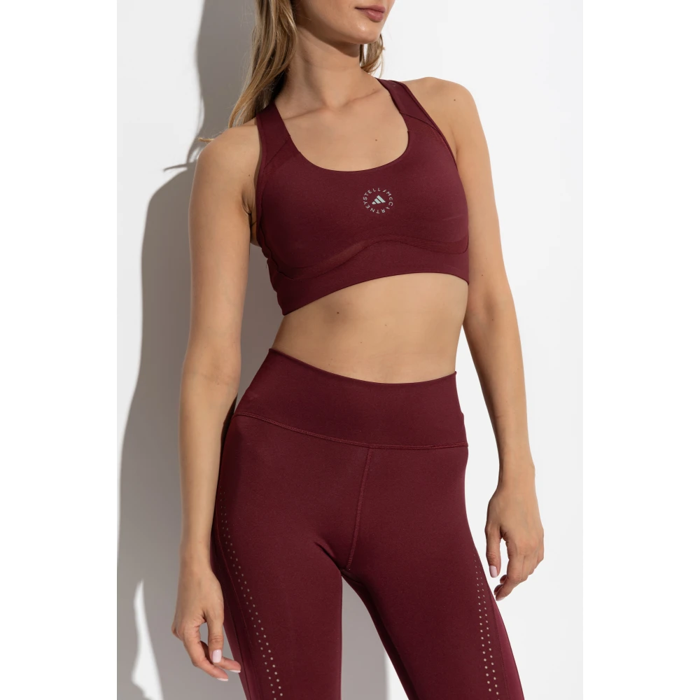 adidas by stella mccartney Training Top Red Dames