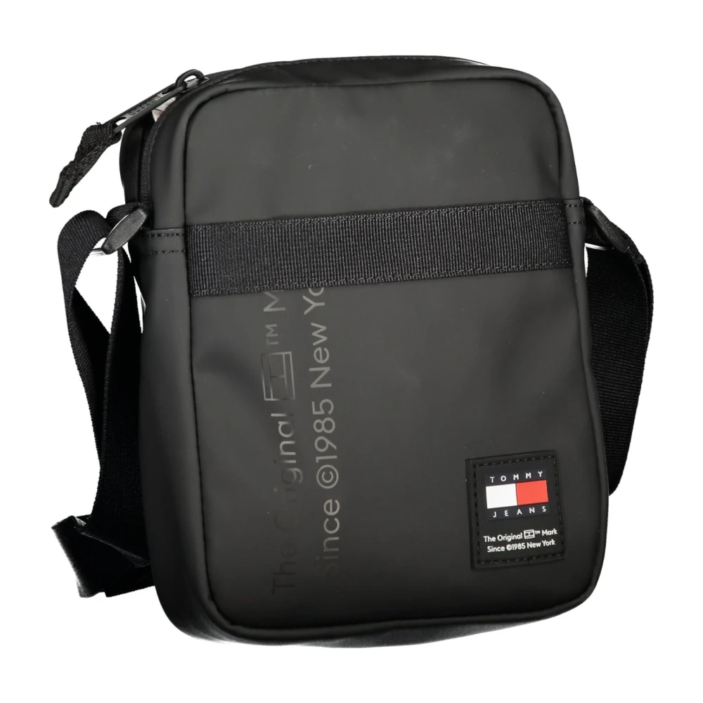 Tommy Hilfiger Zwarte Heren Schoudertas met Verstelbare Band Black Heren