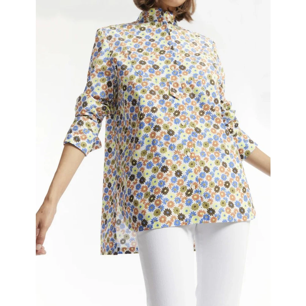 Ines De La Fressange Paris Eugène bloemenshirt Multicolor Dames