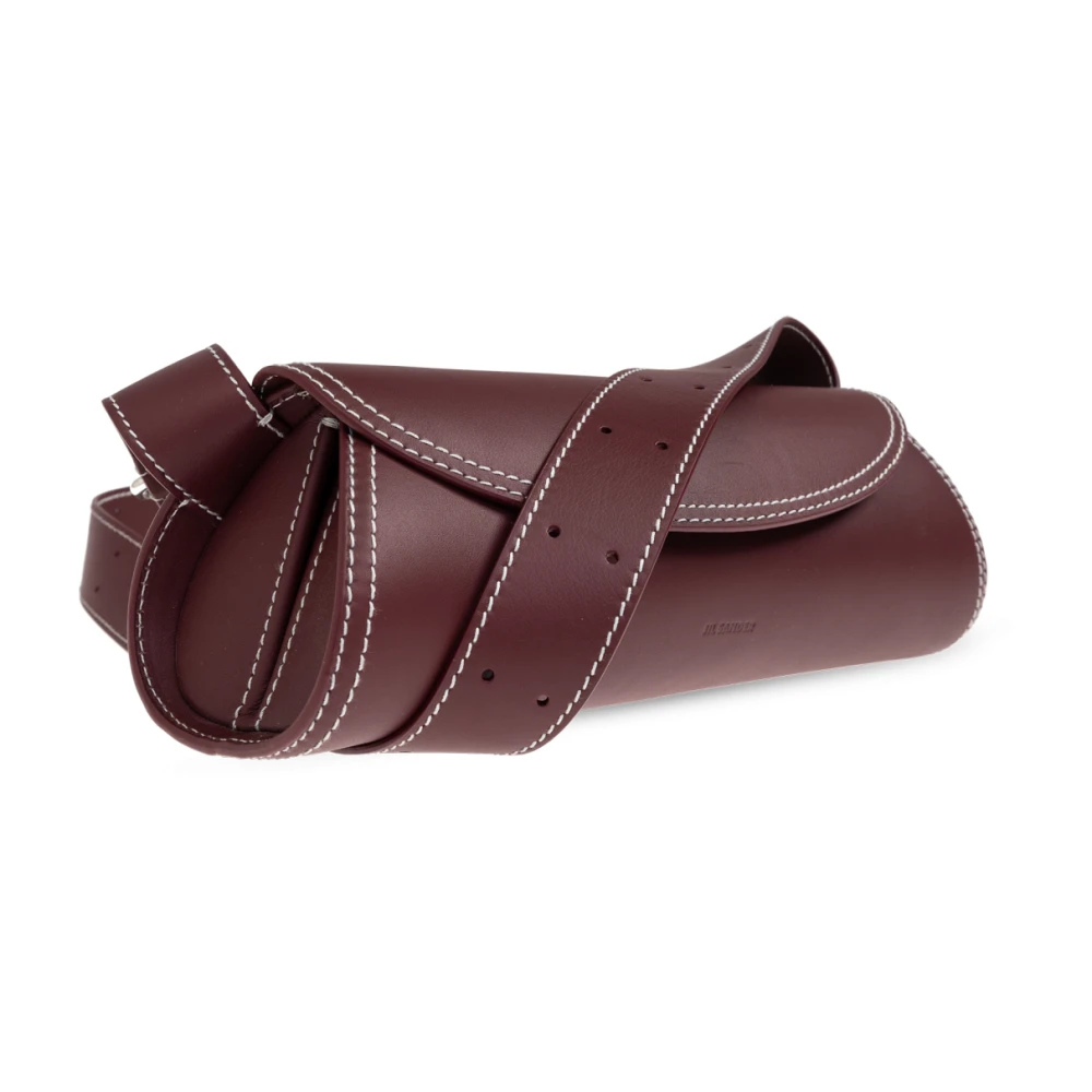 Jil Sander Schoudertas Canollo Klein Red Dames