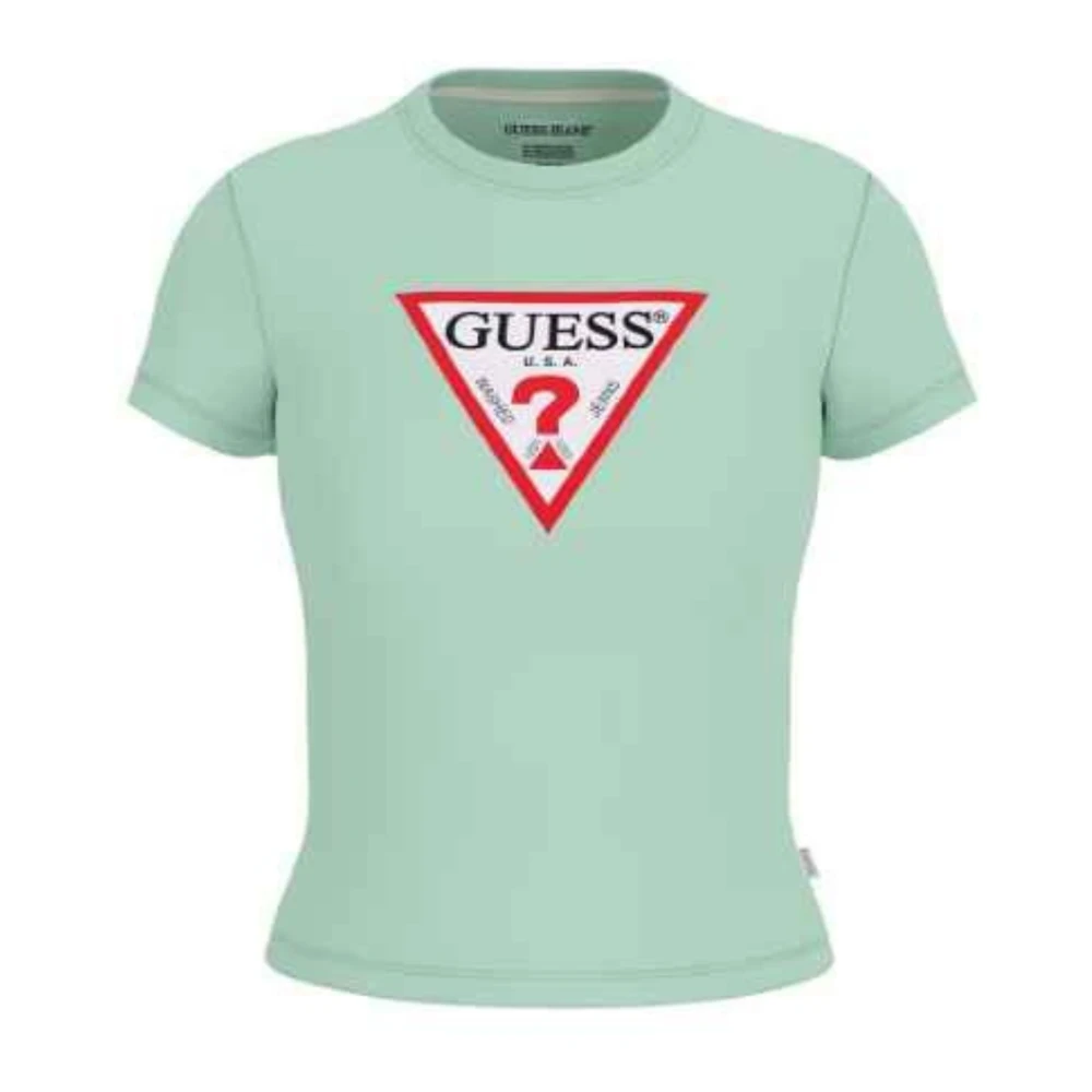 Guess - Tops > T-Shirts - Green - Guess - Modalova