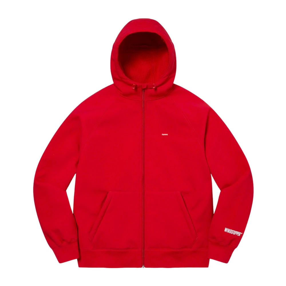 Supreme Limited Edition Windstopper Hoodie Rood Red Heren