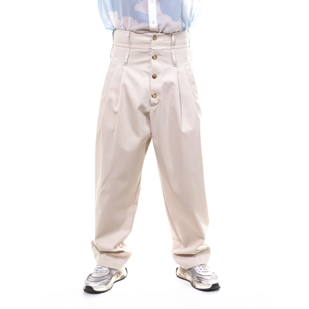 Moschino Men's Beige Pants 0045