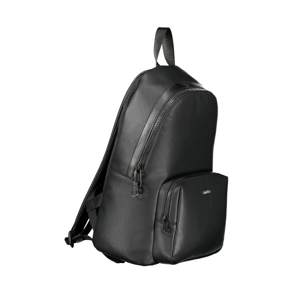 Calvin Klein Elegante Urban Rugzak met Laptopvak Black Heren