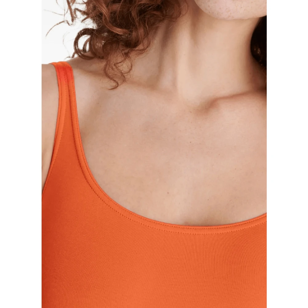 Eres Oranje Tank Swimsuit Stretch Design Orange Dames