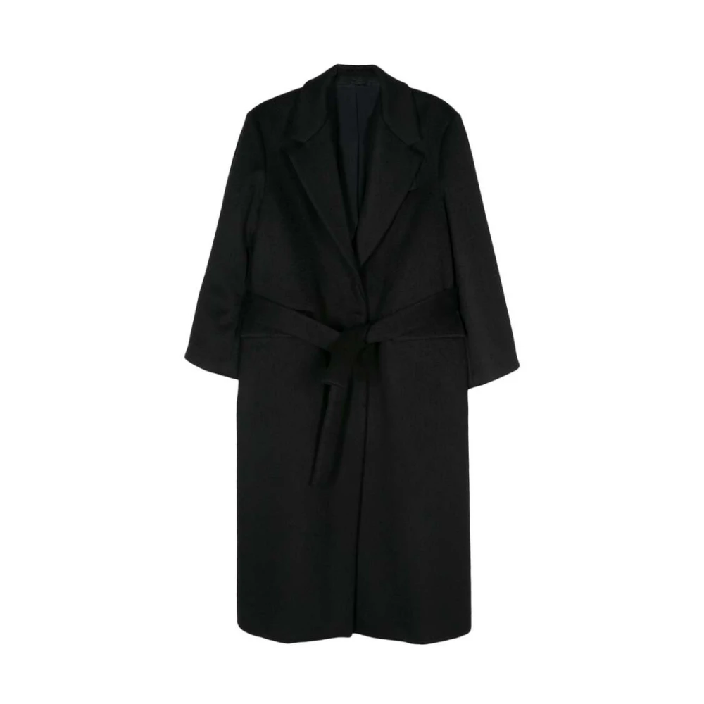 BRUNELLO CUCINELLI Zwarte Kasjmierjas Met Revers Black Dames
