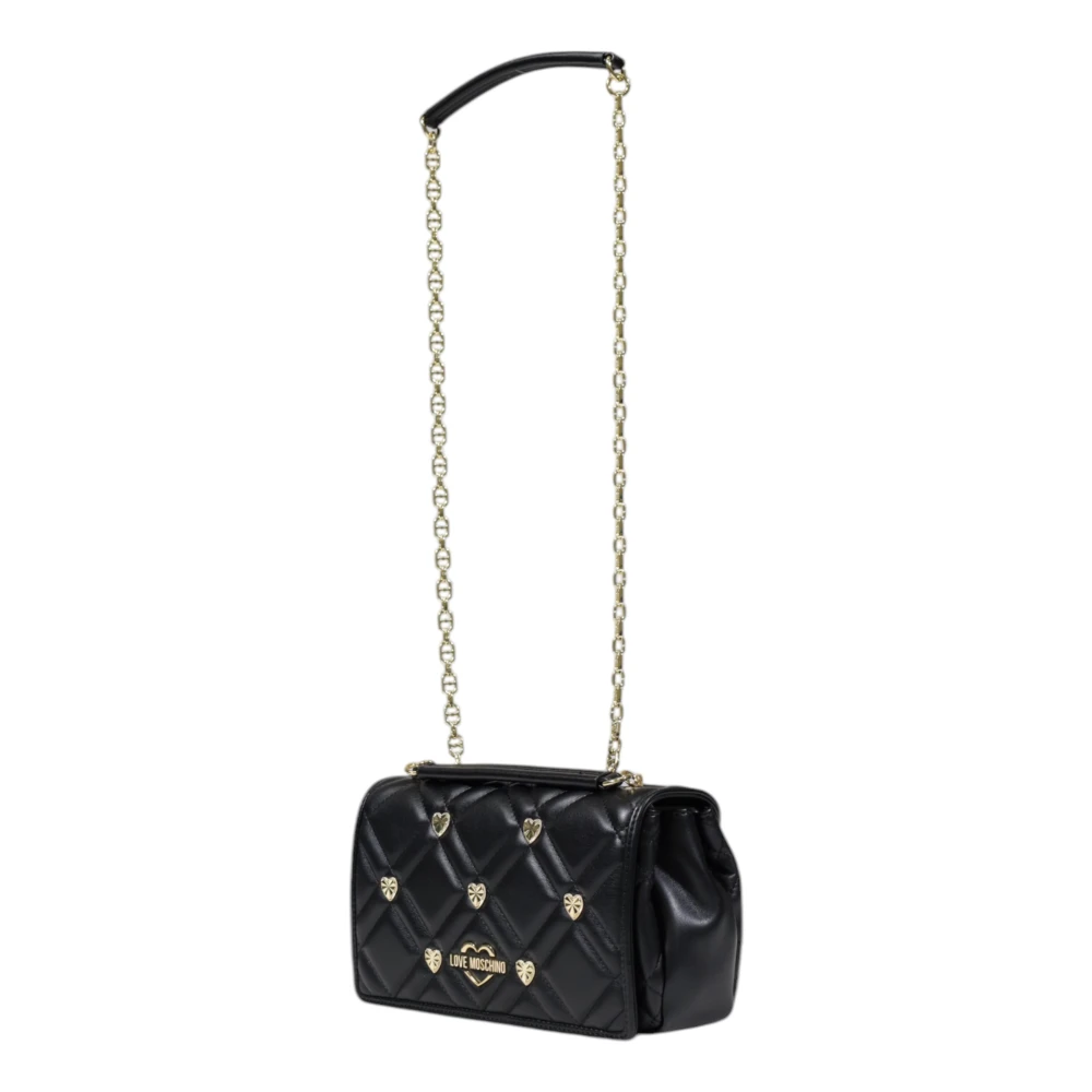 Love Moschino Lente Zomer Dames Middelgrote Tassen Collectie Black Dames
