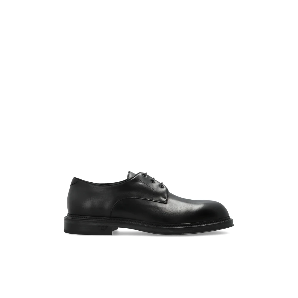 Emporio Armani Uomo Nero Scarpe, 44 1/2 Eu, New,