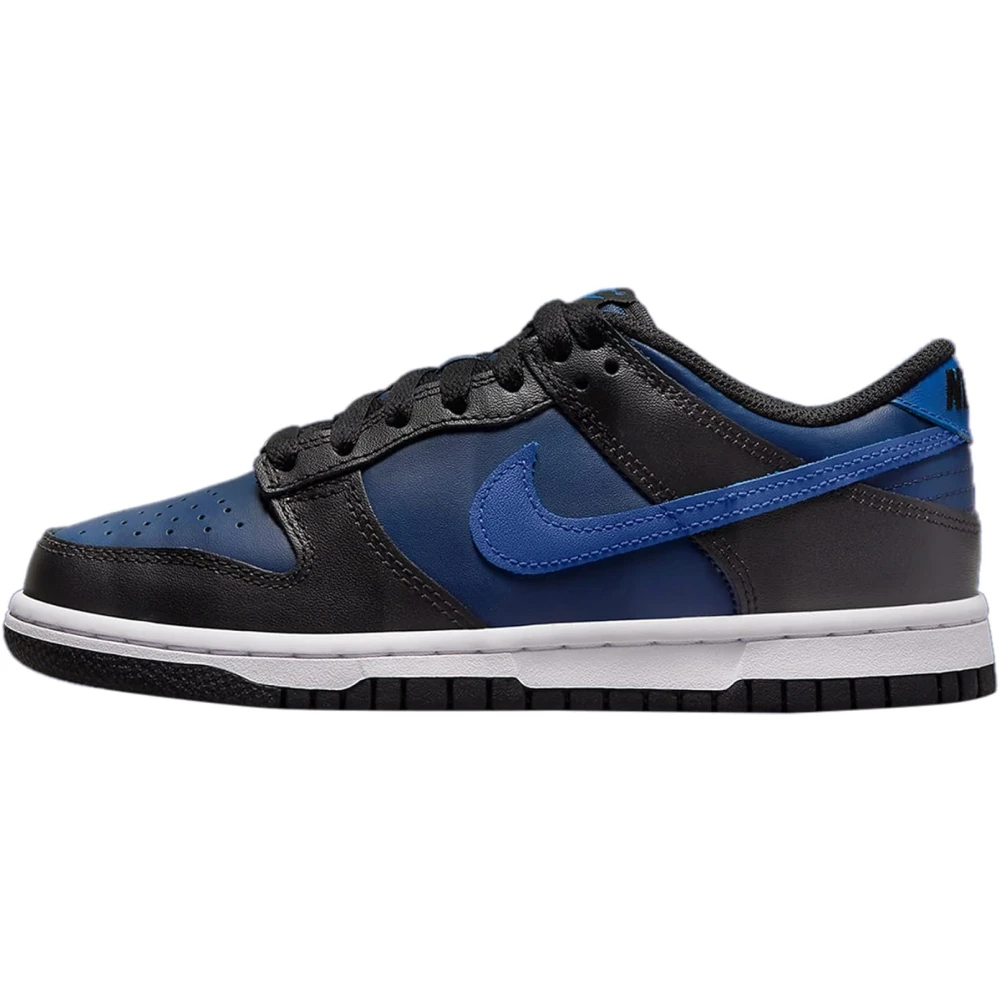 Nike Midnight Navy Dunk Low Barnskor Multicolor, Pojke