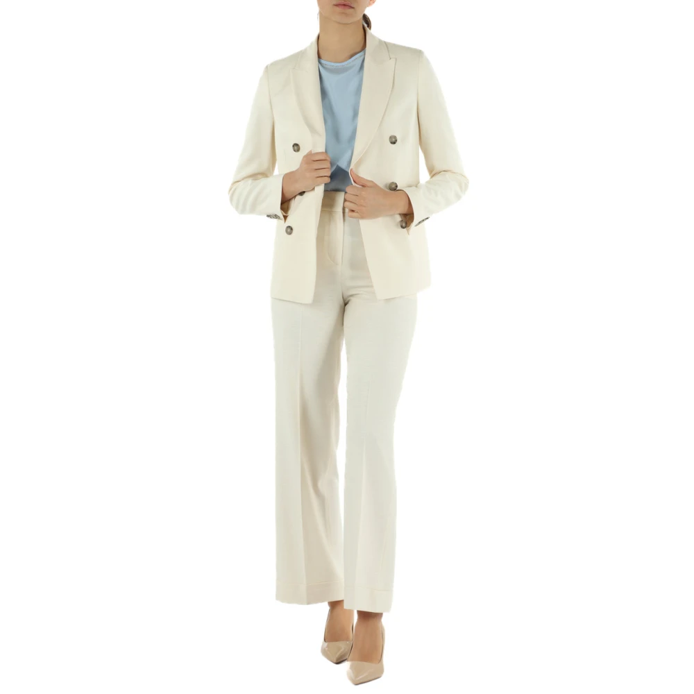 PESERICO Coats Beige Dames