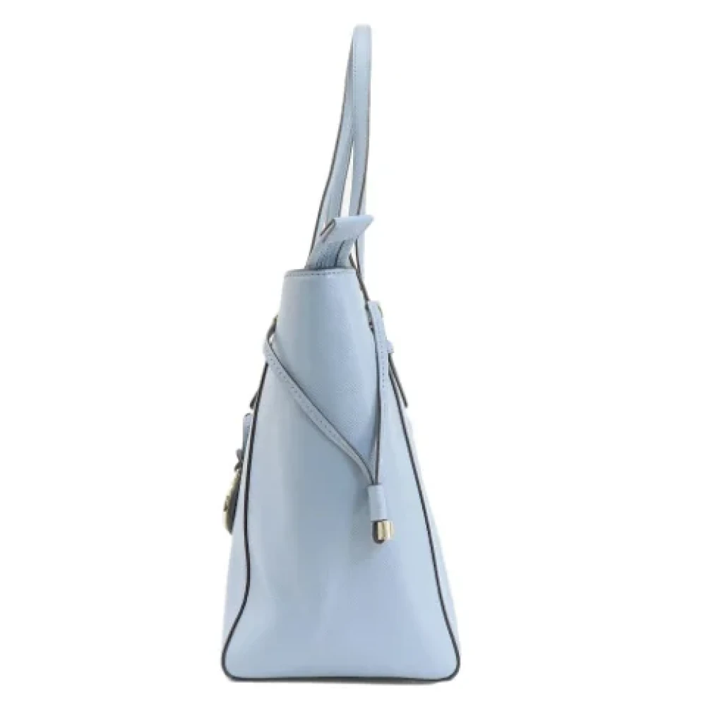 Michael Kors Pre-owned Leather totes Blue Dames