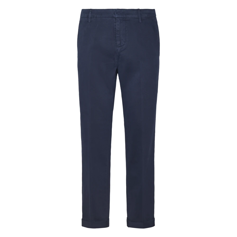Dondup Men's Blue Chinos, W30, 38057 Chino Trousers