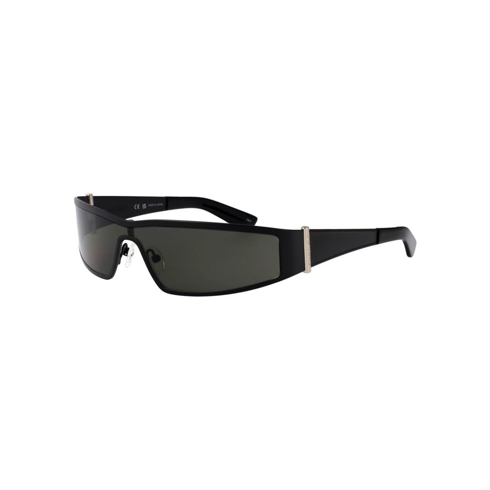 Alexander Mcqueen Unisex Black Sunglasses, One Size, Stylish Sunglasses For Fashionable Look